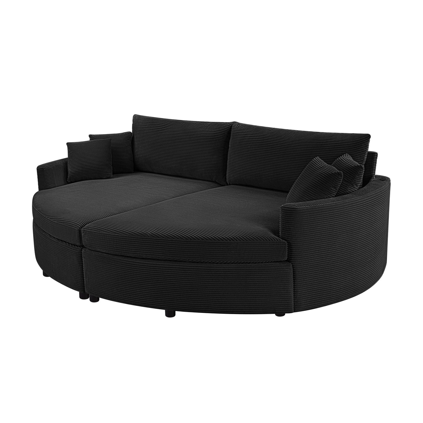 Oversized Double Chaise Sofa With USB Ports