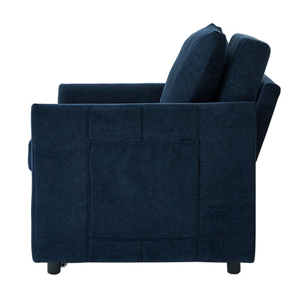 Convertible Sleeper Sofa and Storage Pockets