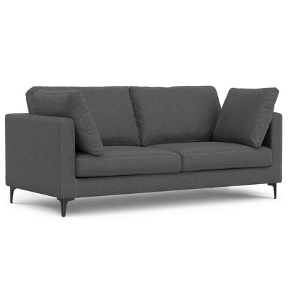 Ava Mid Century Modern Sofa and Ottoman Set