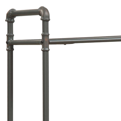Itzel antique bookshelf etagere gray metal frame by HouseOfZazla on Tampa Home & Garden Store
