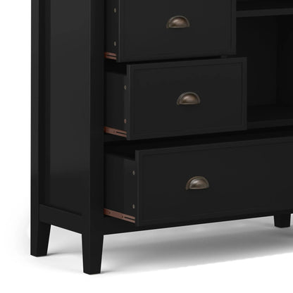 Redmond Handcrafted Solid Wood Storage Cabinet