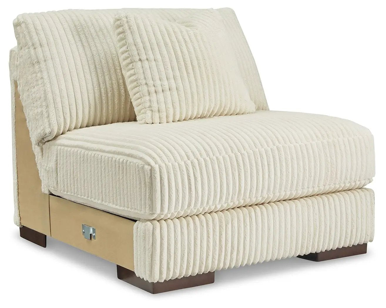 Lindyn Sectional Sofa with Cord Upholstery