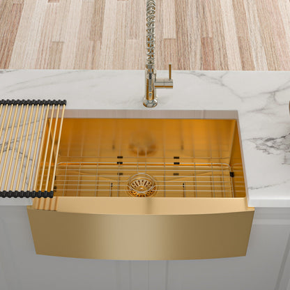 Farmhouse Apron Front Stainless Steel Sink