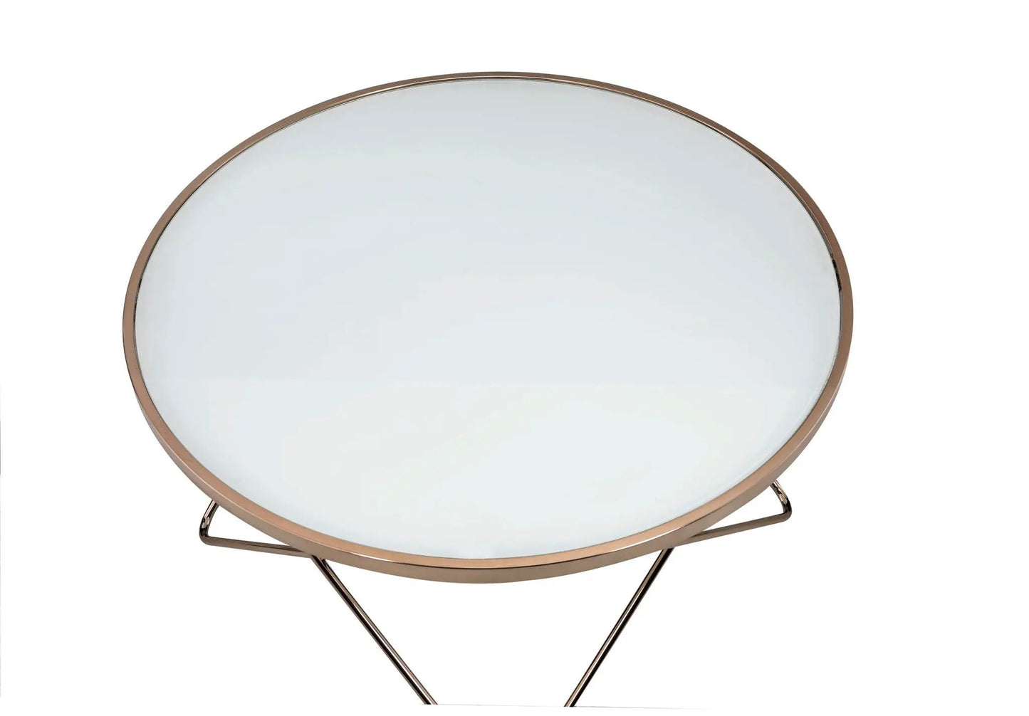 Valora Glass Coffee Table in Smoky Glass Finish
