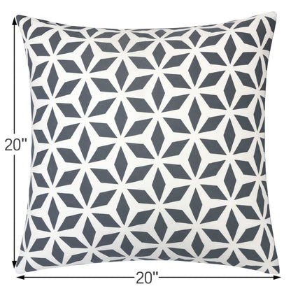 Crystal Burst Indoor and Outdoor Accent Pillow