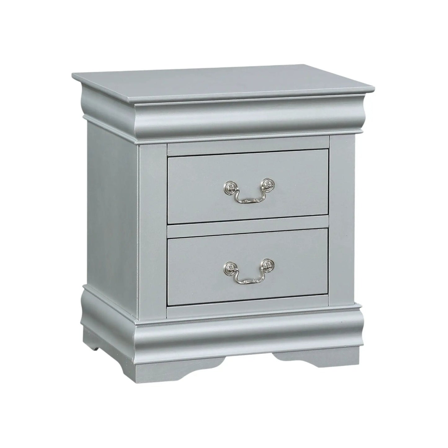 Louis Philippe III Sleek Design Nightstand