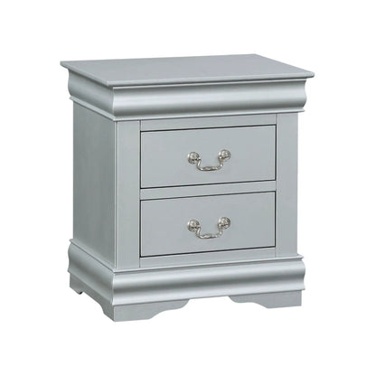 Louis Philippe III Sleek Design Nightstand