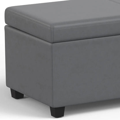 Avalon storage ottoman by Unique Piece Furniture in gray on Tampa Home & Garden Store