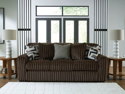 Midnight Madness Corduroy Sofa for Cozy Comfort