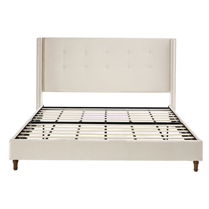 Peyton Upholstered Bed and a 54 Inch Headboard