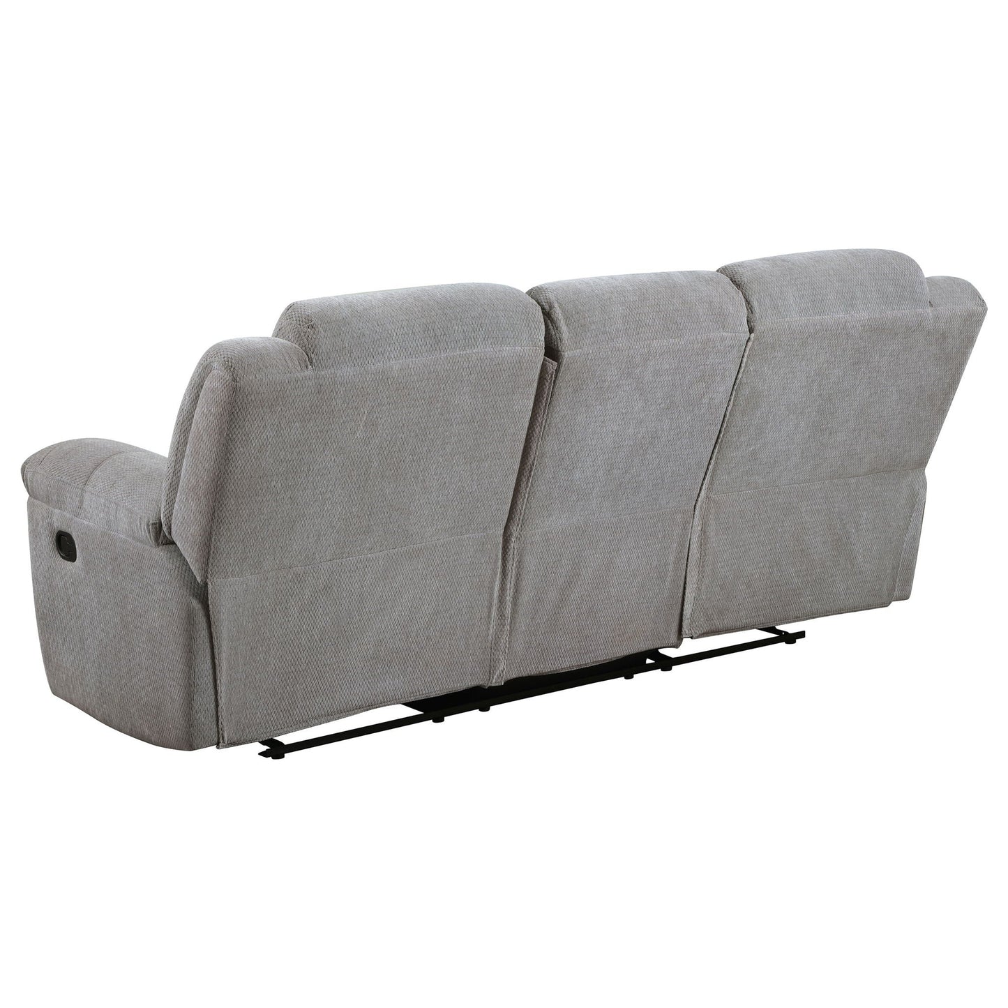 Sebring Gray Manual Reclining Sofa And Loveseat