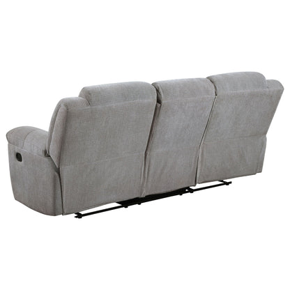 Sebring Gray Manual Reclining Sofa And Loveseat