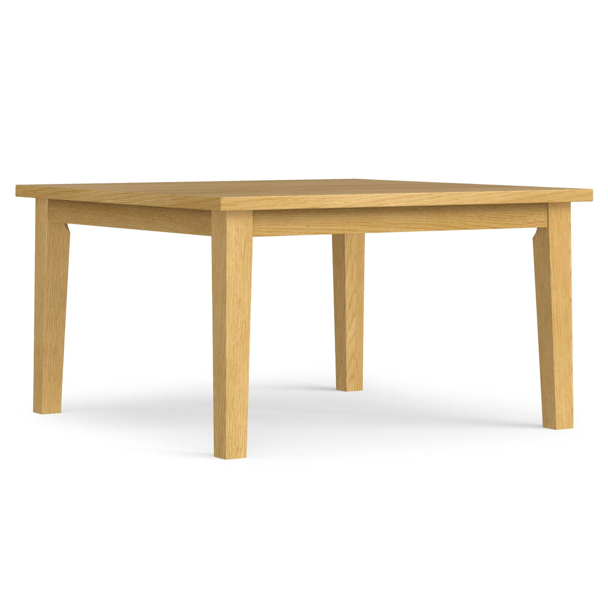 Rubberwood dining table with lacquer finish in natural light wood color HouseOfZazla on Tampa Home & Garden Store