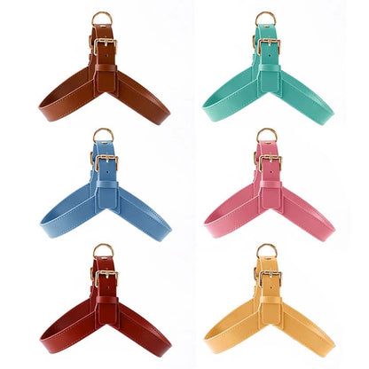 Summer Pet Dog And Cat Vest Type Chest Harness Leash six-color set Pet Zen on Tampa Home & Garden Store