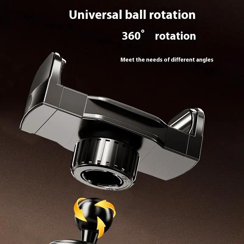 Phone holder with 360° rotatable suction mount for gym walls, black wall bracket FLIPSTYLEZLLC on Tampa Home & Garden Store