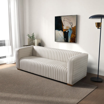 Elara Performance Upholstered Sofa for Home Use