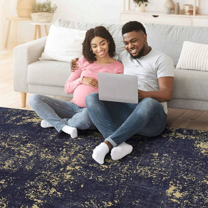 Maval Abstract Washable Area Rug For Any Room
