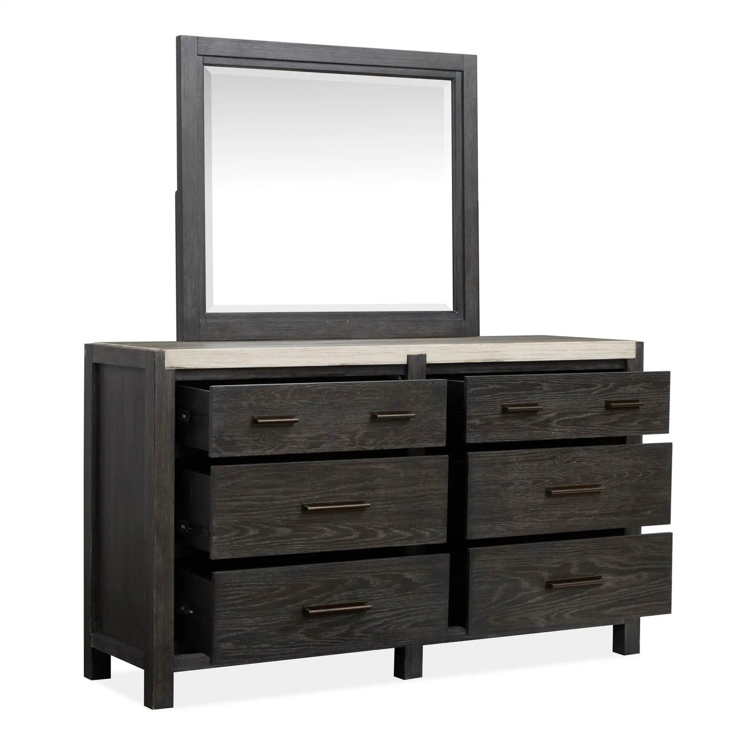 Plum Creek Drawer Dresser in Burnished Finish