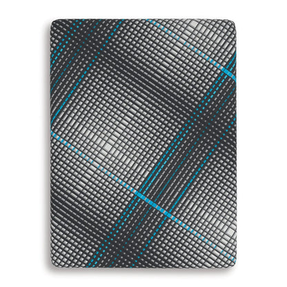 Millennium 2.0 Foam 14 Inch memory foam mattress by Unique Piece Furniture with teal seams on Tampa Home & Garden Store