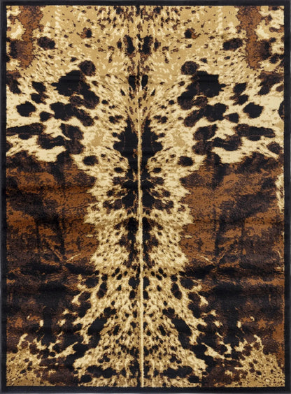 Area rug Tribes GC_YLS4008 Southwest style in tan and brown by Unique Piece Furniture on Tampa Home & Garden Store