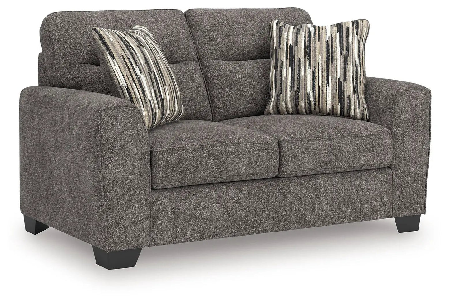 Olten Loveseat in Mocha Upholstery, Cozy