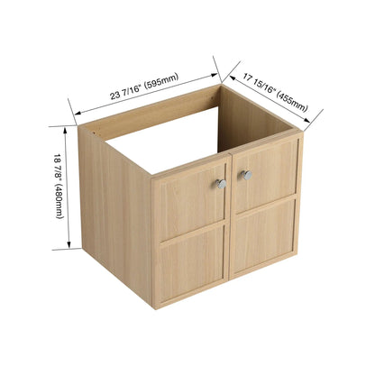 Modern Mounted Vanity With Soft Closing Doors