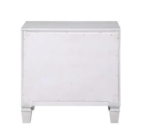 Katia Weathered Night Stand gray and white accent nightstand Unique Piece Furniture on Tampa Home & Garden Store