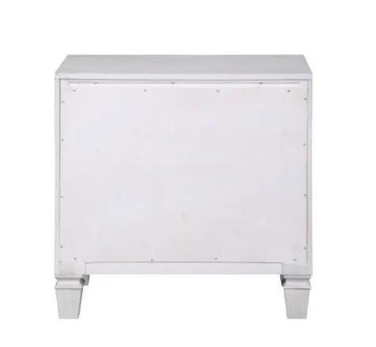 Katia Weathered Night Stand gray and white accent nightstand Unique Piece Furniture on Tampa Home & Garden Store
