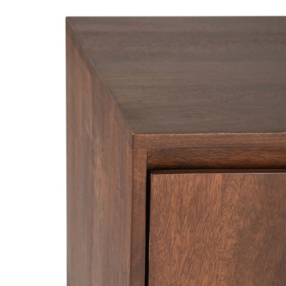 Hunter TV Media Stand In Umber Brown Stain