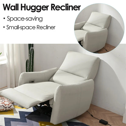Wall Hugger Power Recliner Chair with USB Port