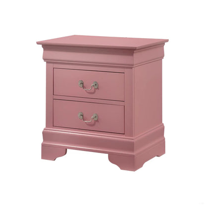 Louis Philippe Nightstand in Wood Veneer