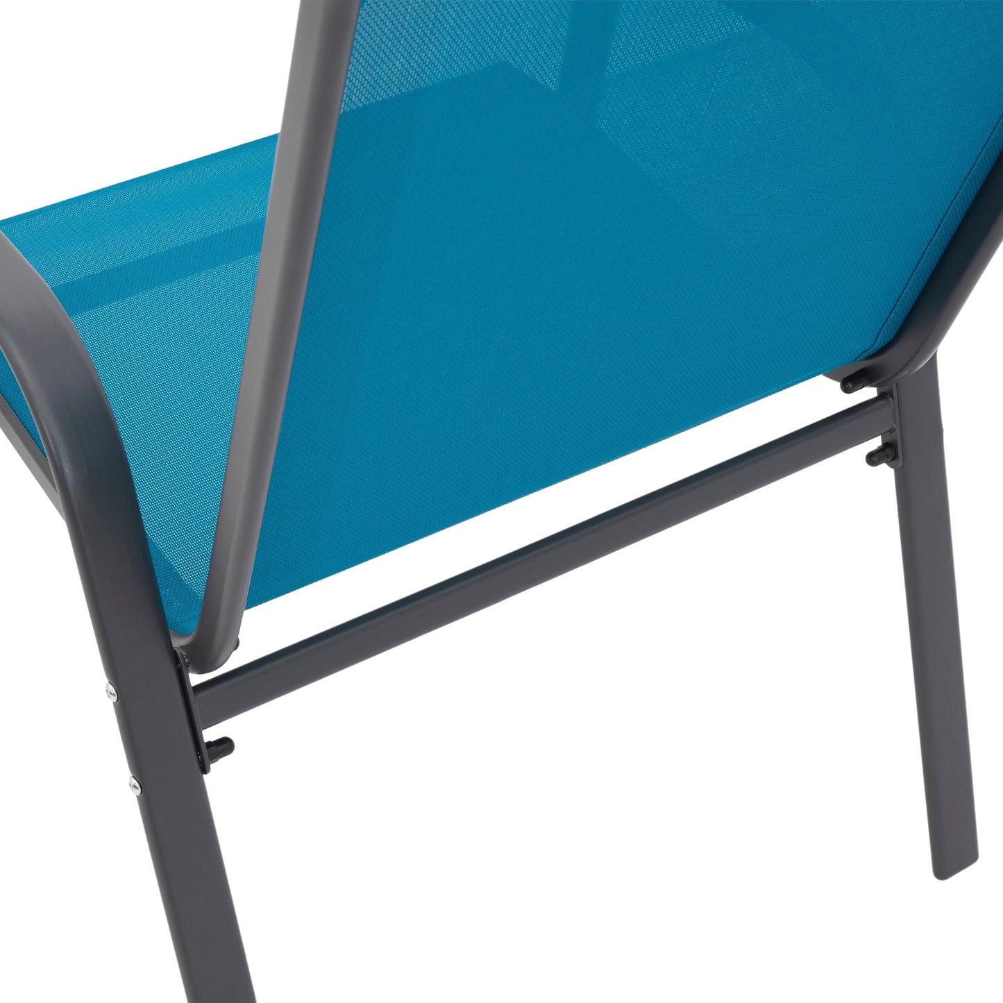 Breathable Patio Chairs and a Sturdy Steel Frame