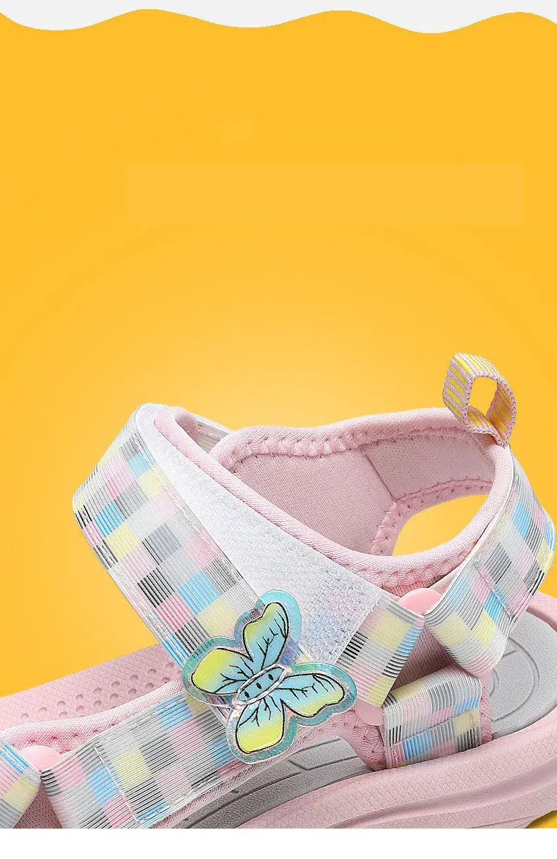 Princess Beach Shoes for Children Soft Soles