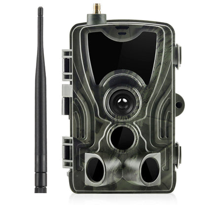 Outdoor Waterproof Surveillance Camera 2G in camouflage finish with external antenna on Tampa Home & Garden Store
