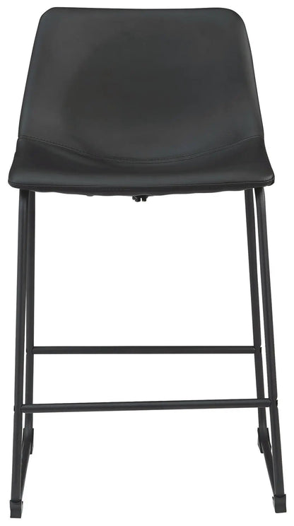 Centiar Upholstered Barstool Set of Two Dining