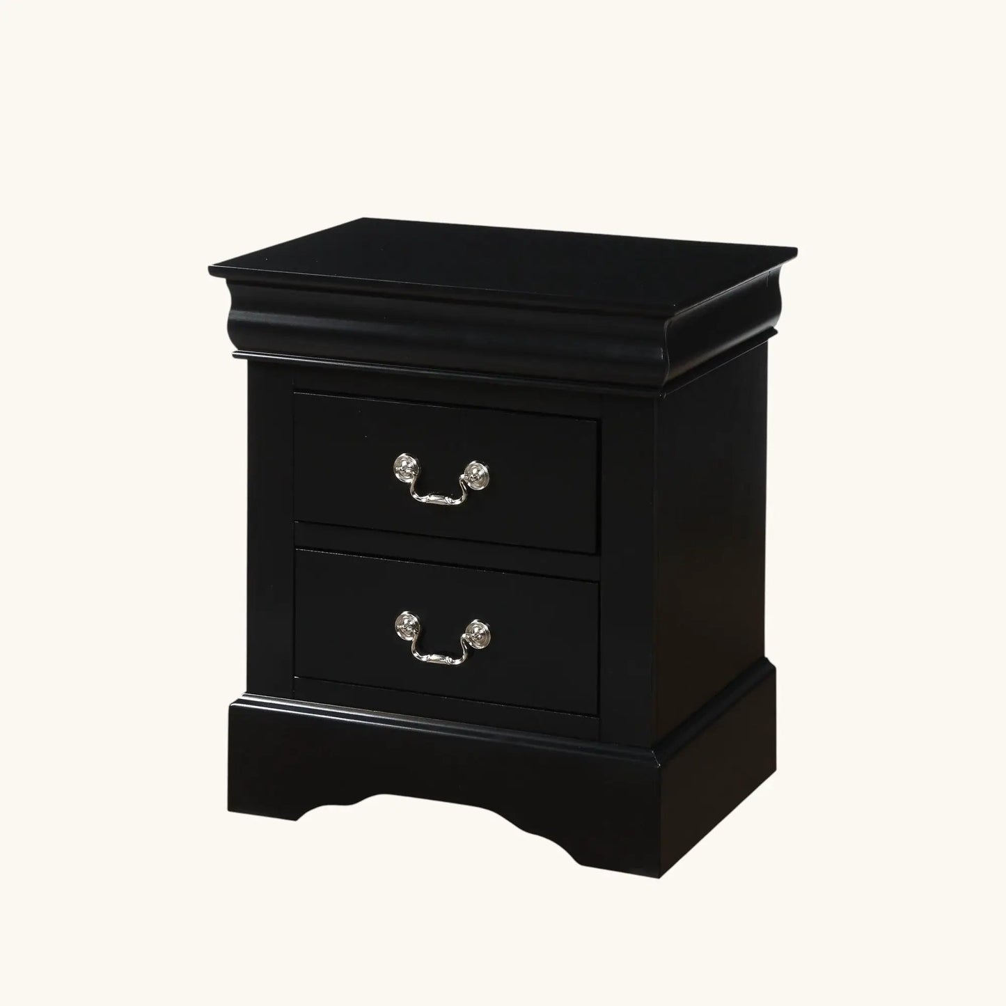 Louis Philippe III Sleek Design Nightstand