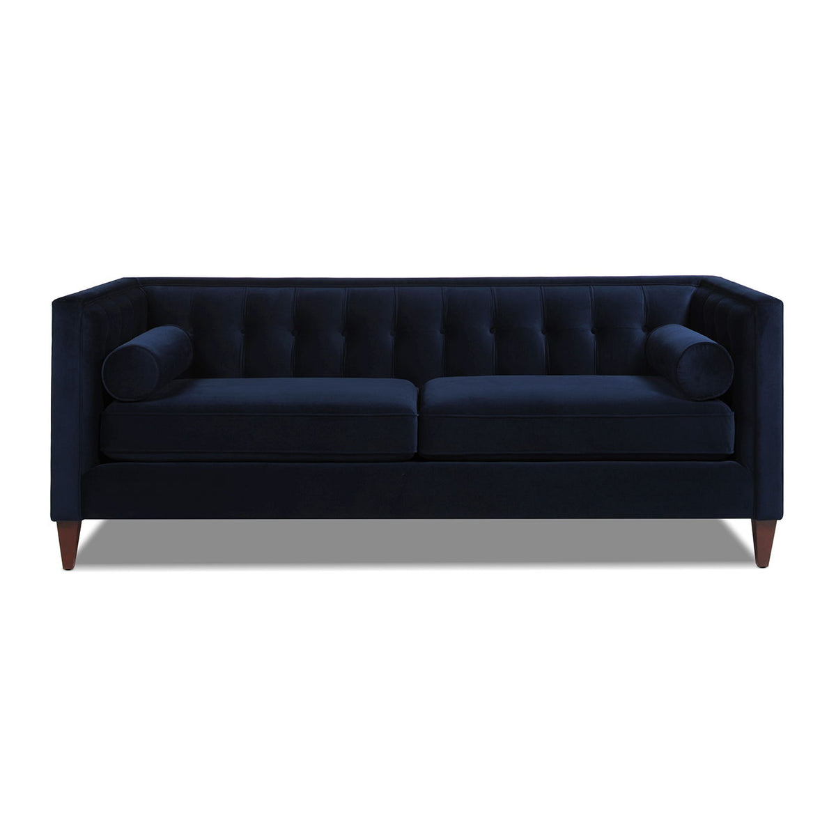 Modern Tuxedo Tufted Sofa With Comfort Support