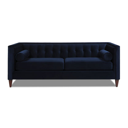 Modern Tuxedo Tufted Sofa With Comfort Support