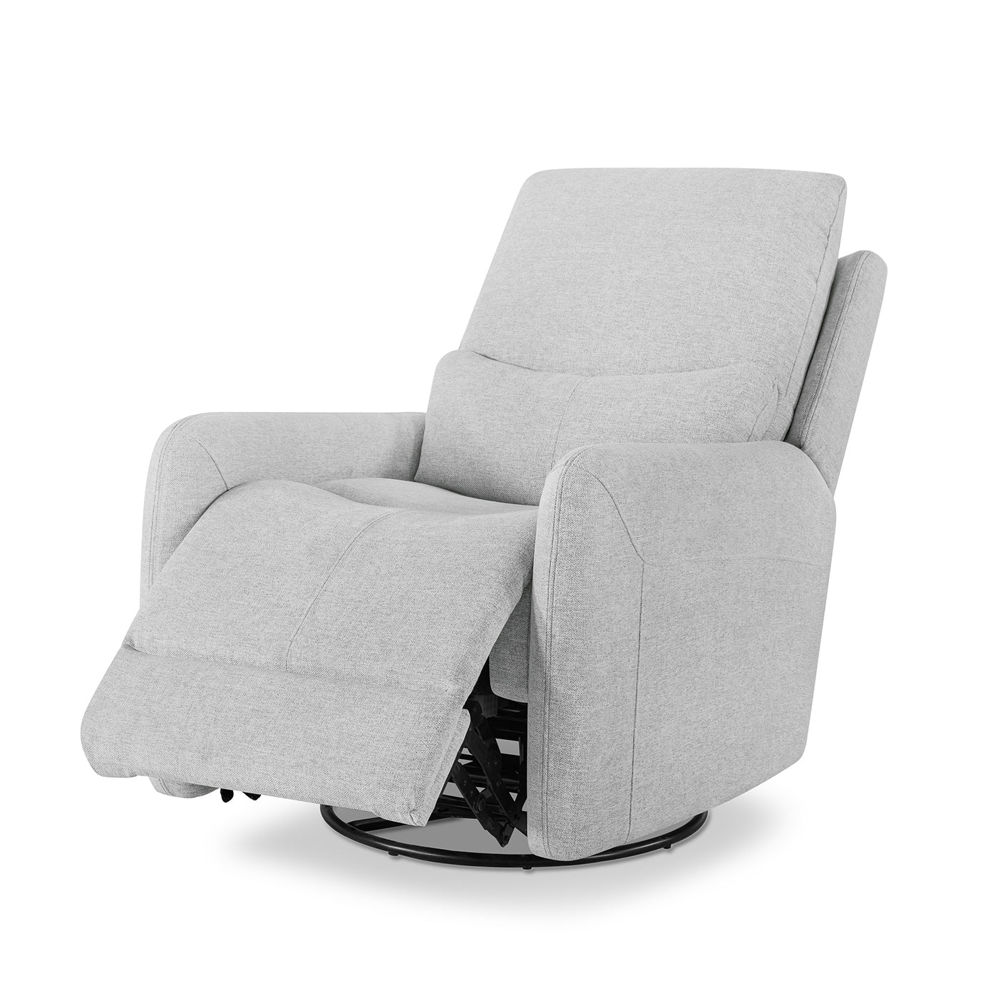 Dublin 30in swivel power recliner arm chair in heathered gray fabric by HouseOfZazla on Tampa Home & Garden Store