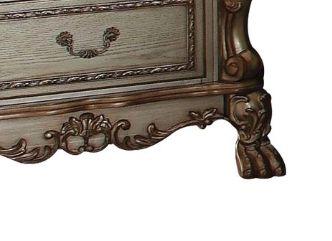 Dresden Vintage Nightstand carved wood with ornate feet HouseOfZazla on Tampa Home & Garden Store