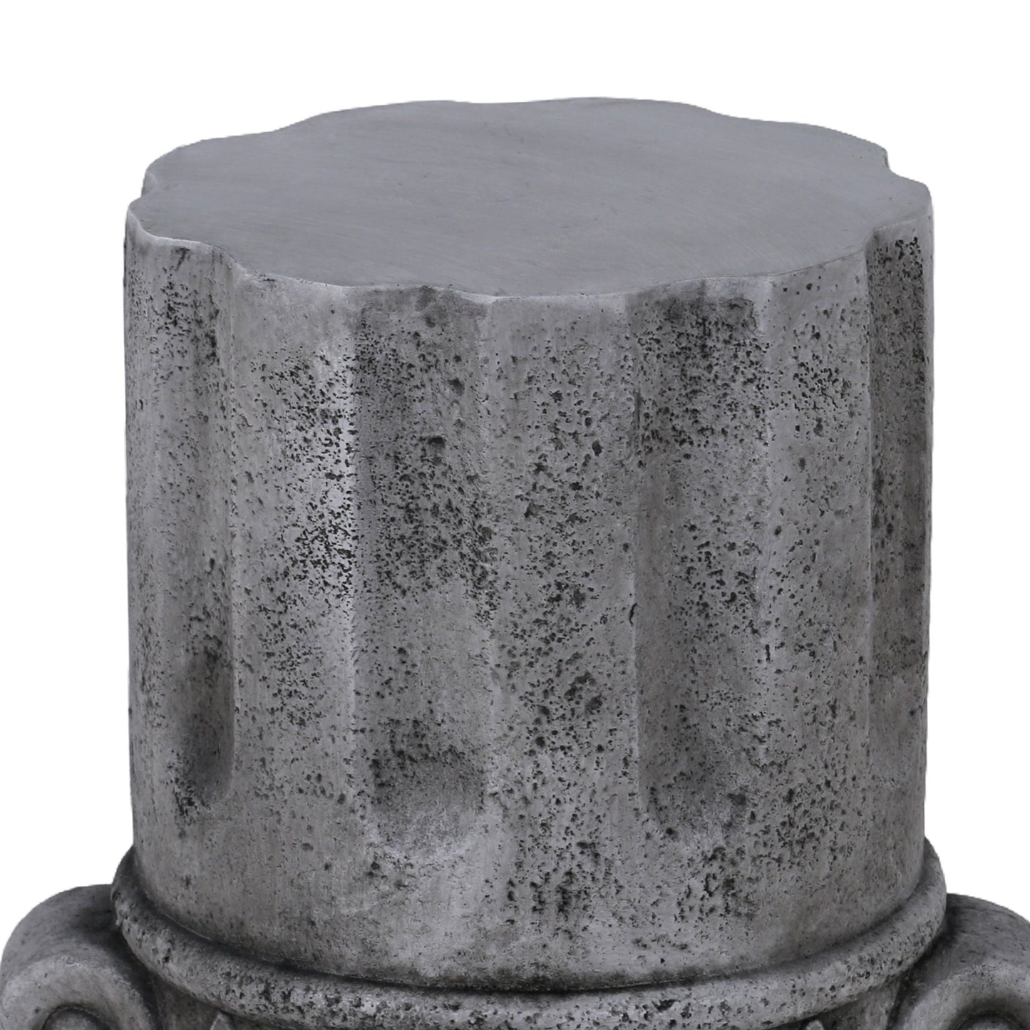 Modern Round Outdoor Side Table For Garden And Porch