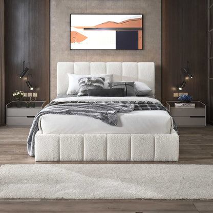 Elegant Design Platform Bed With Storage