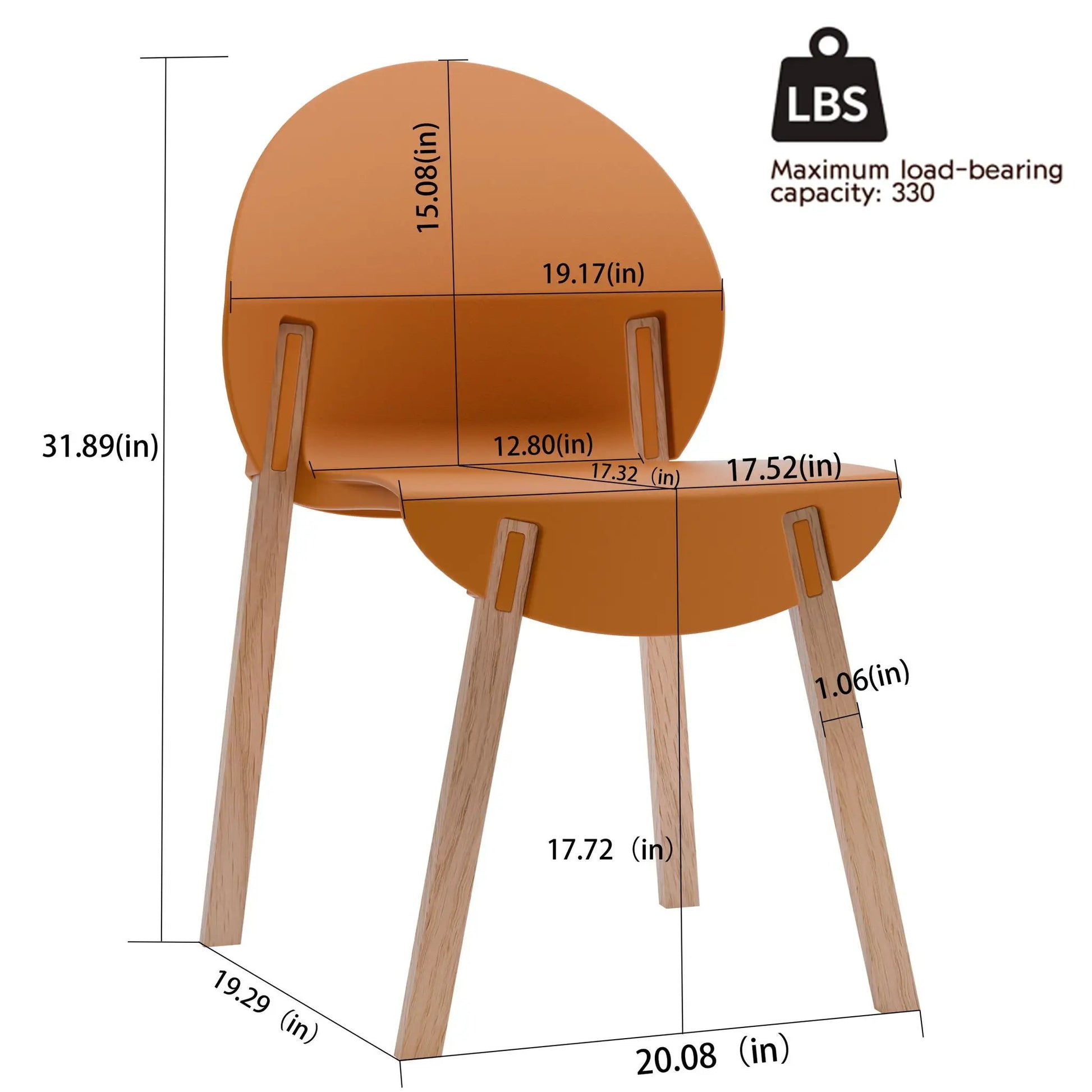 4-piece outdoor set with folding square table and four chairs by Unique Piece Furniture on Tampa Home & Garden Store