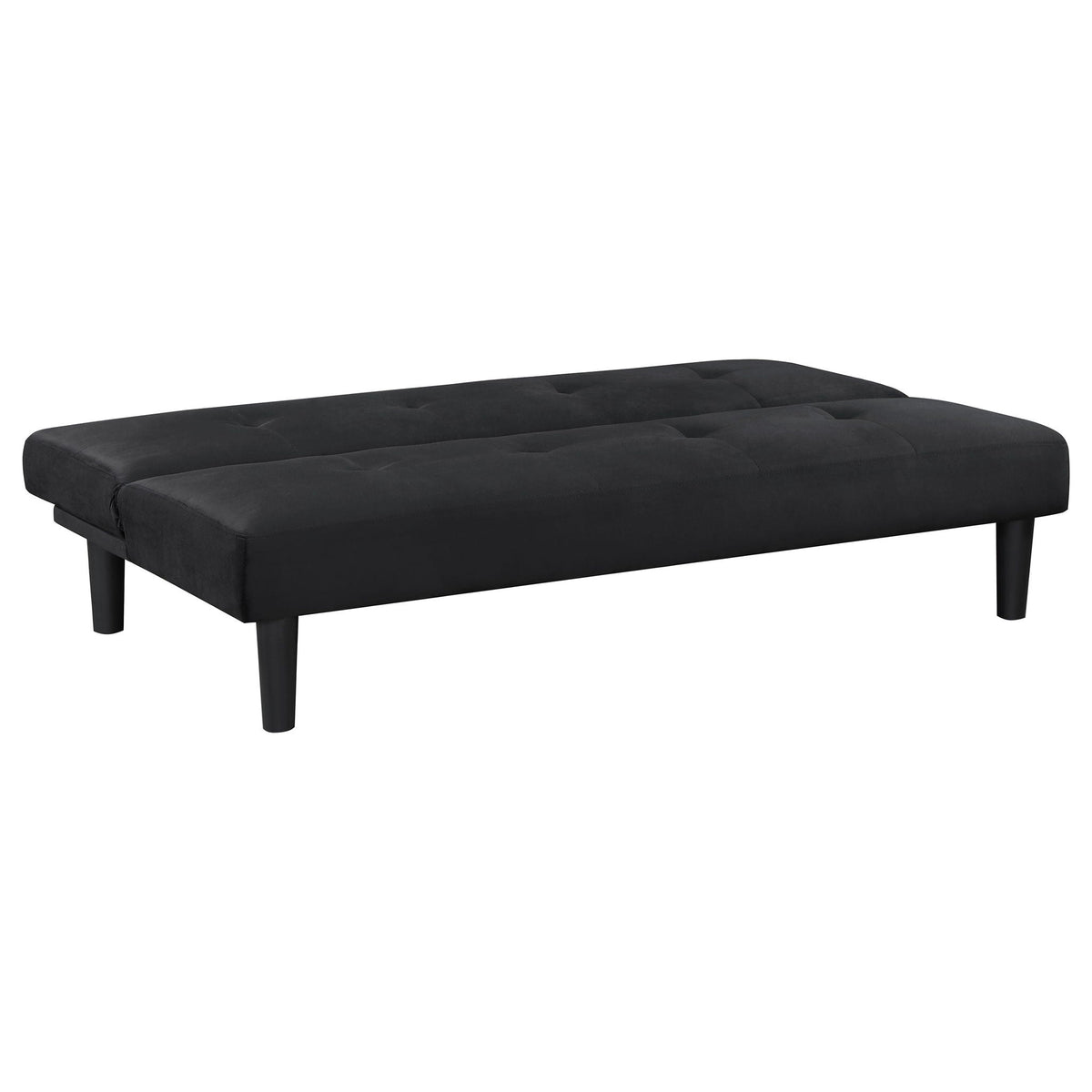 Boston Tufted Armless Convertible Sofa And Bed