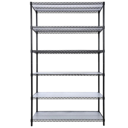 6 Tier NSF Metal Wire Shelving Unit for Storage