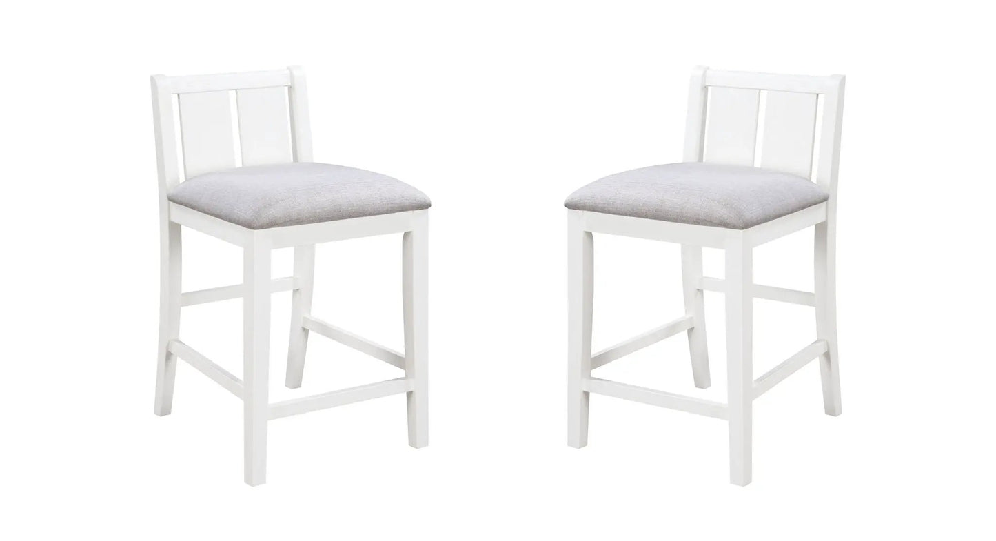 Graham 3 Piece Space Counter Height Table Shelves