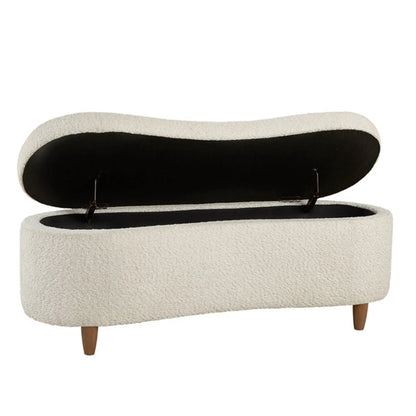 Flip Top Storage Bench With Soft Close Hinges