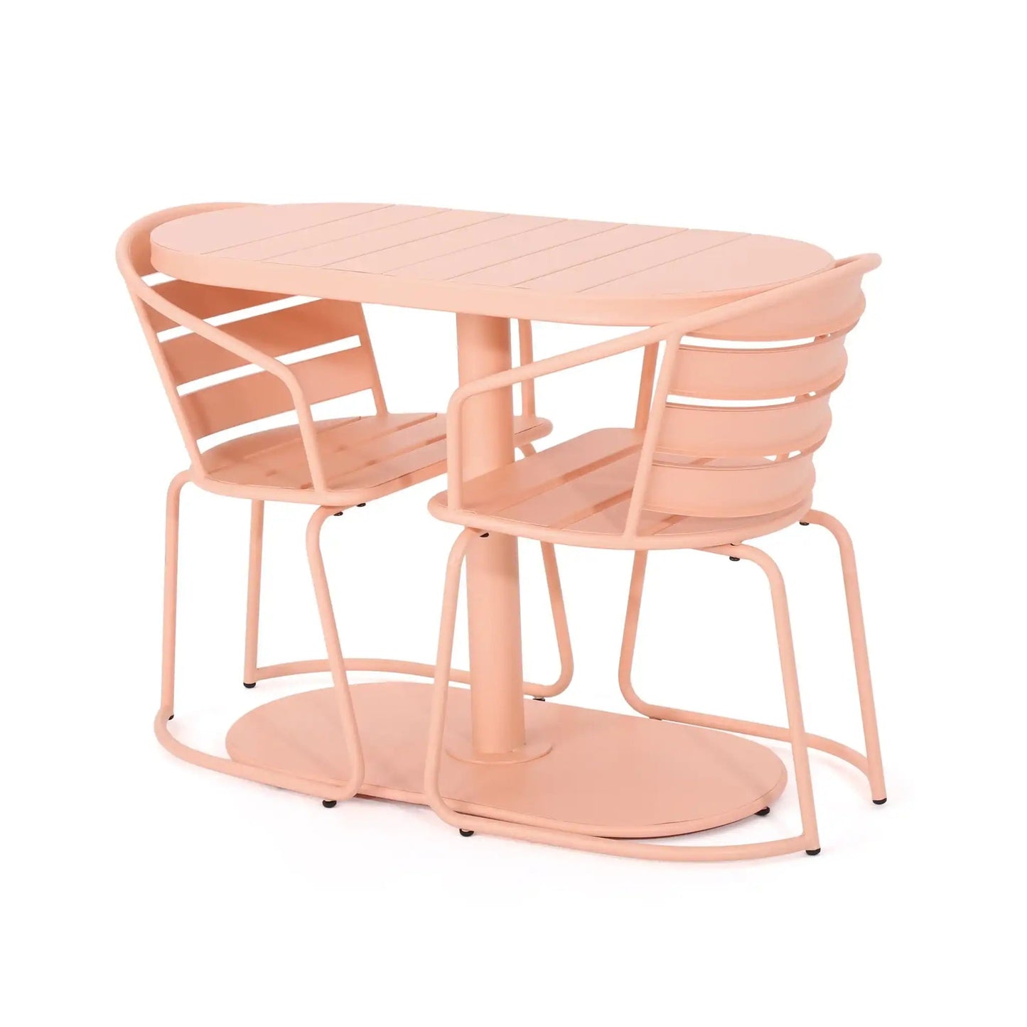 3 Piece Elegant Outdoor Bistro Set with Table