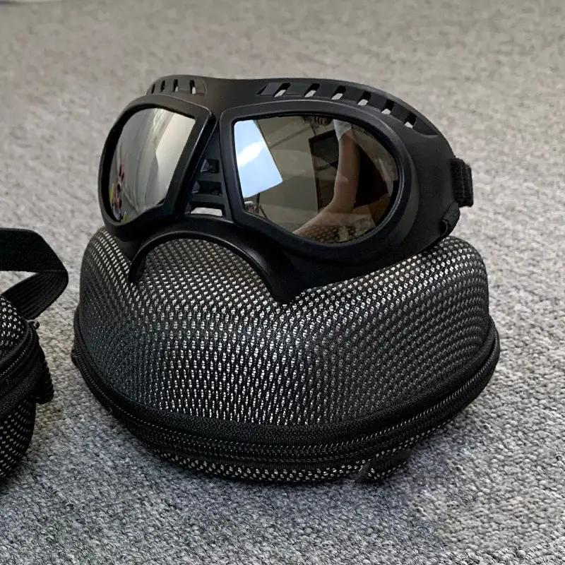 Pet dog sunglasses windproof goggles, black frame with tinted lenses by FLIPSTYLEZLLC on Tampa Home & Garden Store
