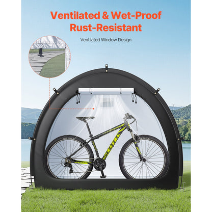Waterproof Bike Storage Tent for Four Bikes